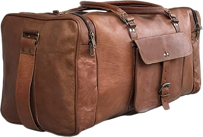 Cuero Genuine Leather Duffel