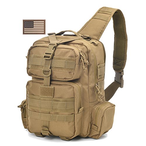 REEBOW Tactical Sling Bag Pack