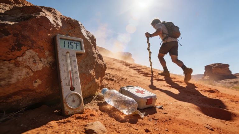 hiking safety in heat