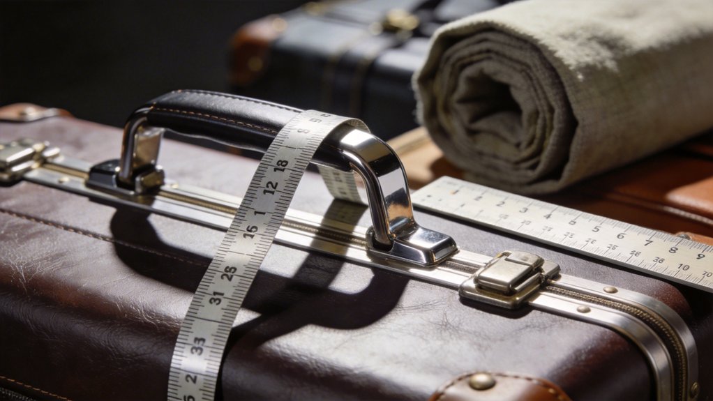 measure luggage accurately tools