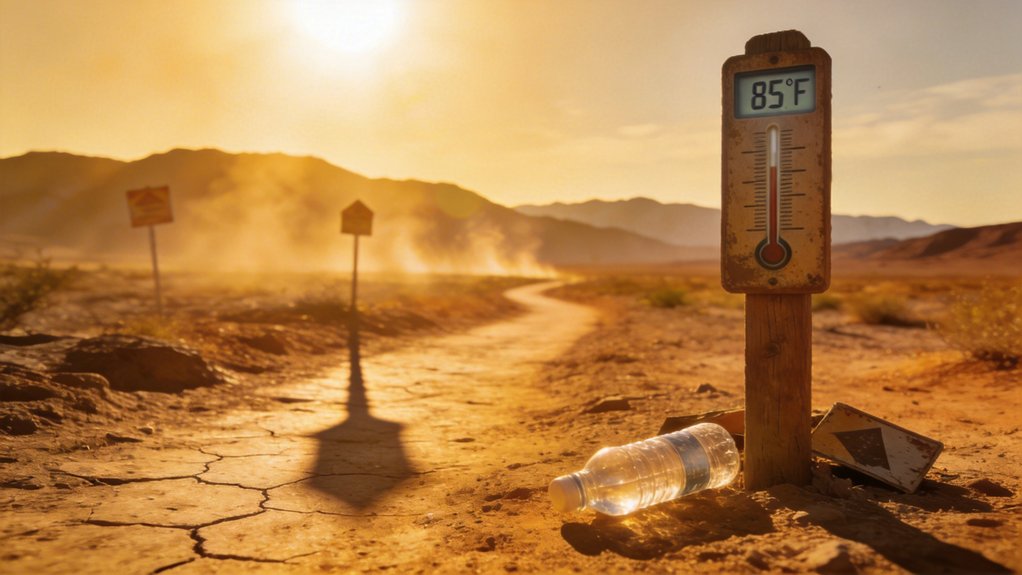 reschedule hikes over 85 f