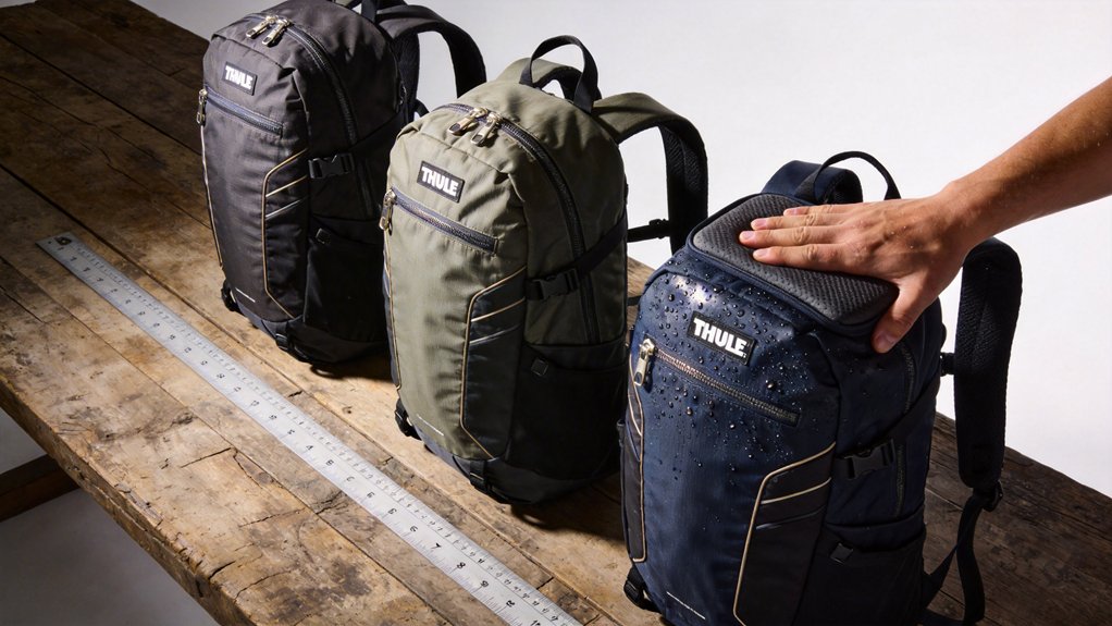thule backpack selection factors